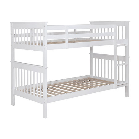 Chapman Kid's Bunk Bed, One Size, White