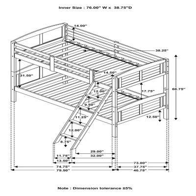 Flynn Kid's Bunk Bed