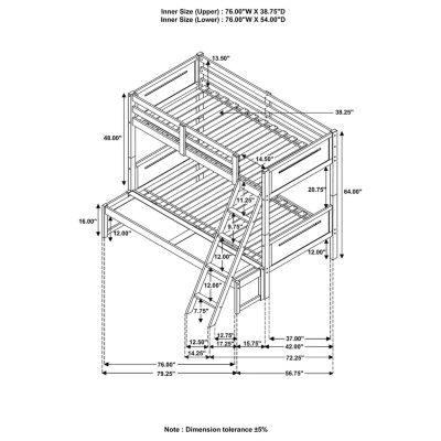 Littleton Kid's Bunk Bed