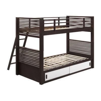 Oliver Kid's Bunk Bed With Storage