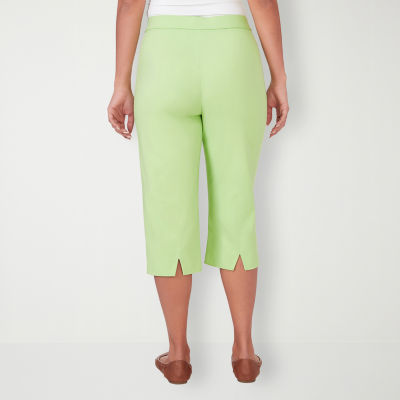 Alfred Dunner Miami Beach Mid Rise Capris MainPlace Mall