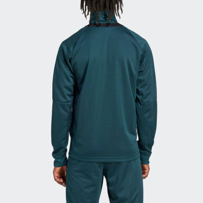 adidas Sereno Mens Moisture Wicking Lightweight Track Jacket