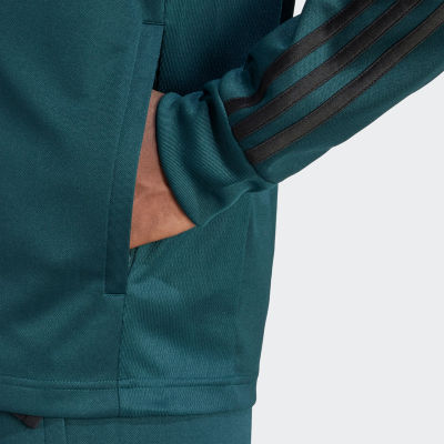 adidas Sereno Mens Moisture Wicking Lightweight Track Jacket