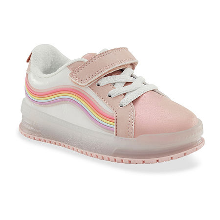 Carter's Smith Girls Round Closed Toe Slip-On Shoe, 7 Medium, Pink