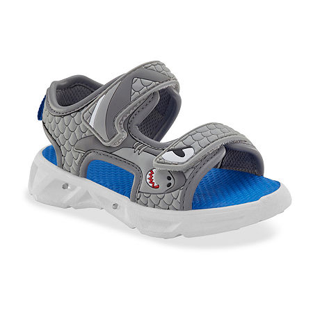 Carter's Toddler Boys Tanis Strap Sandals, 5 Medium, Gray