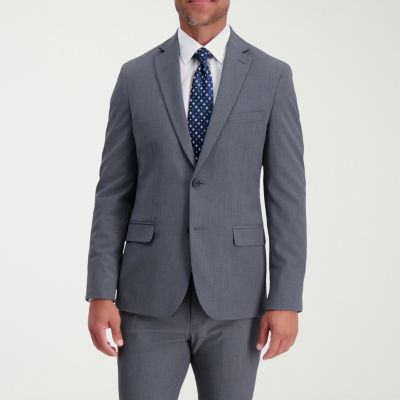 Haggar JMH 4 Way Stretch Ultra Mens Stretch Fabric Super Slim Fit Suit Jacket