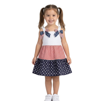 Bonnie Jean Toddler Girls Sleeveless A-Line Dress