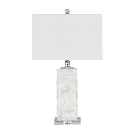 Signature Design By Ashley Malise Acrylic Table Lamp, One Size, White