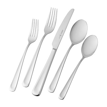 Henckels Silvano 45-pc. 18/10 Stainless Steel Flatware Set, One Size, Silver