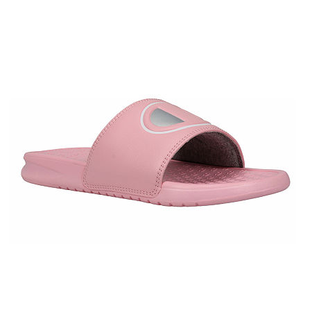  Champion Little & Big Girls Solid C Slide Sandals