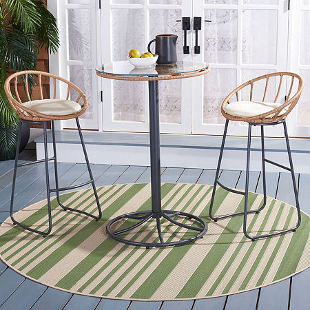 Lersa Patio Collection 3-pc. Bistro Set, One Size, Brown