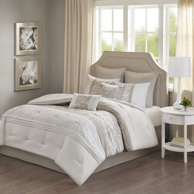 510 Design Lynda 8-pc.Midweight Embroidered Comforter Set