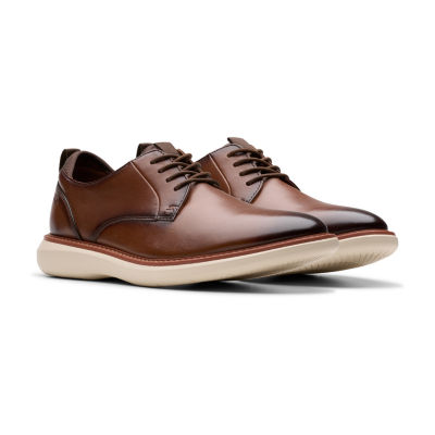 Clarks Mens Brantin Plain Oxford Shoes