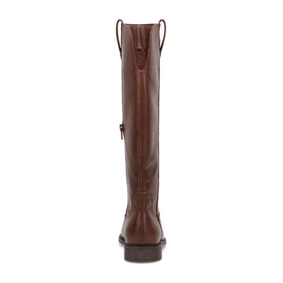 Frye and Co. Womens Giovanna Stacked Heel Riding Boots