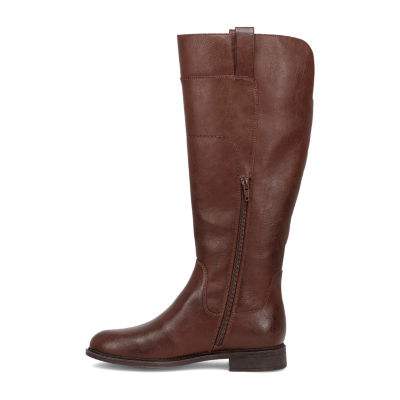 Frye and Co. Womens Giovanna Stacked Heel Riding Boots