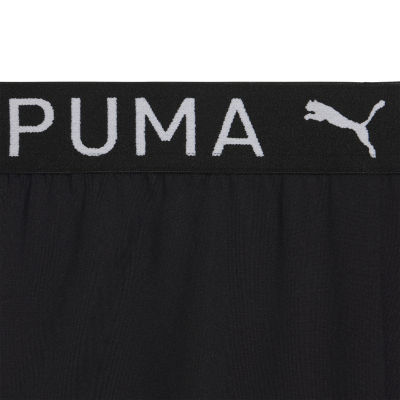 PUMA Big Girls Moisture Wicking Workout Shorts