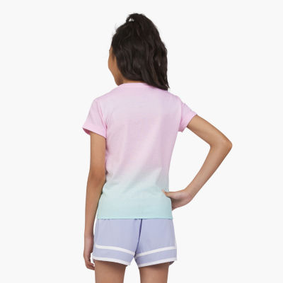 Champion Big Girls Crew Neck Short Sleeve T-Shirt