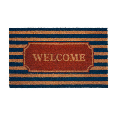 Achim Welcome Aboard Coir 18"X30" Doormat