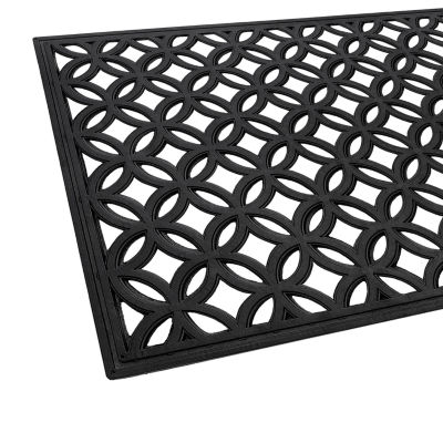 Achim Wrought Iron Rubber 18"X30" Doormat