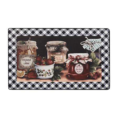 Achim Mason Jars Anit Fatigue 18X30 Kitchen Mat, One Size, Multiple Colors