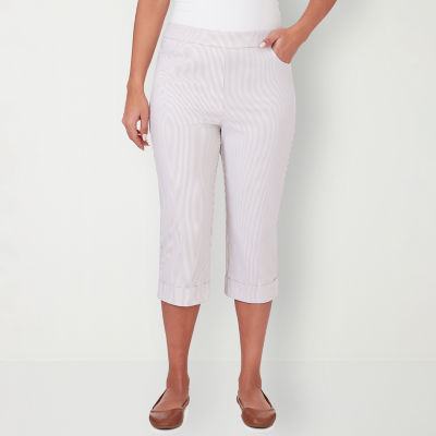 Alfred Dunner Garden Party Mid Rise Capris