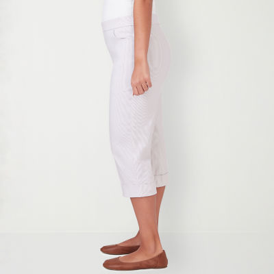 Alfred Dunner Garden Party Mid Rise Capris