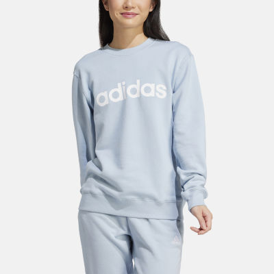 adidas French Terry Linear Crew Sweatshirt