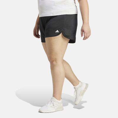 adidas Pacer Knit Shorts (Plus Size)
