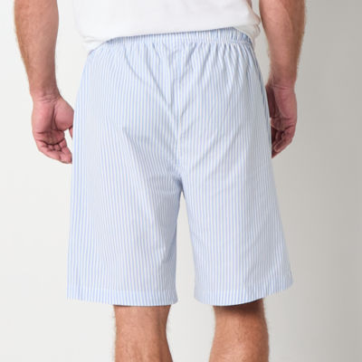 St. John's Bay Mens Poplin Pajama Shorts