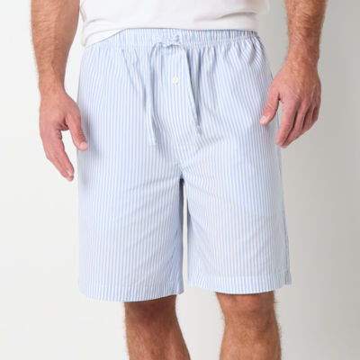 St. John's Bay Mens Poplin Pajama Shorts