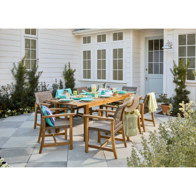 Turquoise Sun 4-pc. Melamine Dinner Plate