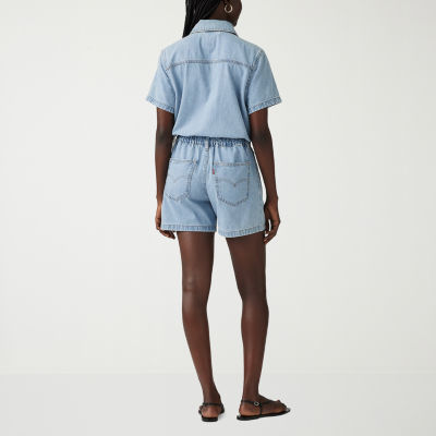 Levi's® Short Sleeve Womens Romper