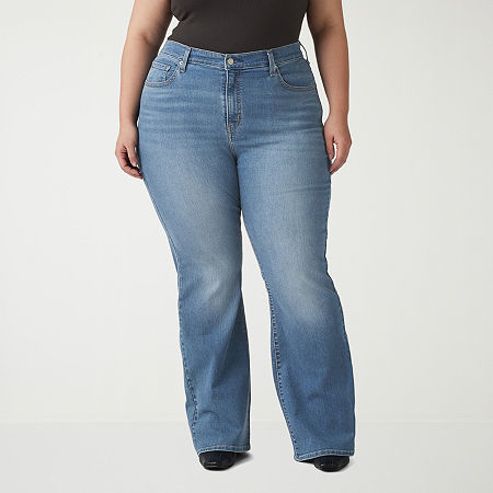 Levi's Womens Plus 726 High Rise Flare Jean
