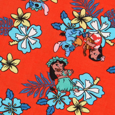 Lilo And Stitch The Movie Aloha Womens Juniors Sleeveless A-Line Dress