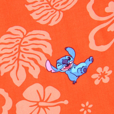 Womens Juniors High Rise Midi Lilo & Stitch Wrap Skirt