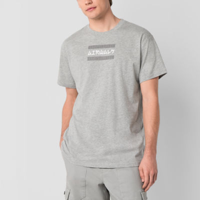 Airwalk Mens Round Neck Short Sleeve Regular Fit Graphic T-Shirt
