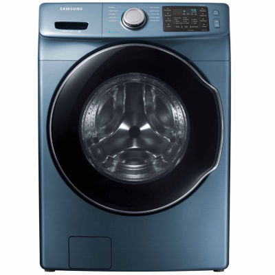 Samsung  4.5-cu ft High-Efficiency Stackable Front-Load Washer with Steam Wash