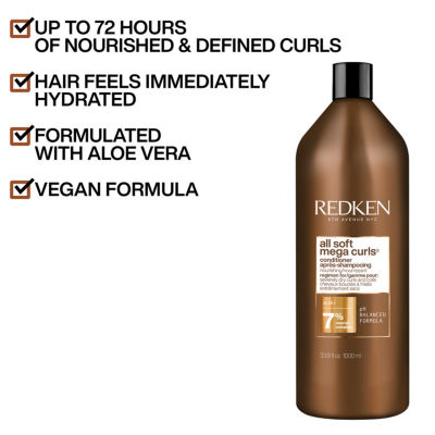 Redken All Soft Mega Curls Conditioner - 33.8 oz.