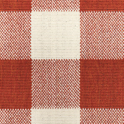Covington Home Martinique Gingham Plaid Indoor Outdoor Rectangular Accent Rug