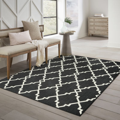 Covington Home Martinique Intricate Trellis Indoor Outdoor Rectangular Accent Rug