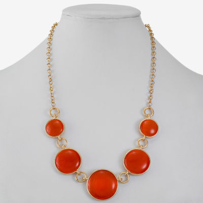 Liz Claiborne Gold Tone Collar Necklace