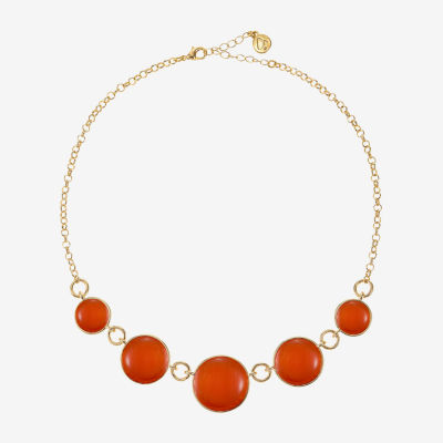 Liz Claiborne Gold Tone Collar Necklace