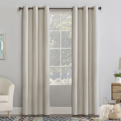 No 918 Lindstrom Grommet Top Energy Saving Light-Filtering Single Curtain Panel