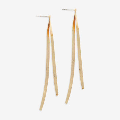 Bold Elements Womens Drop Earrings
