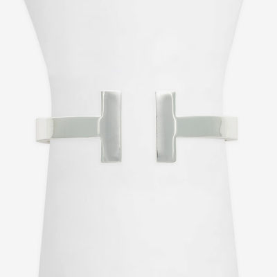 Bold Elements Silver Tone Cuff Bracelet