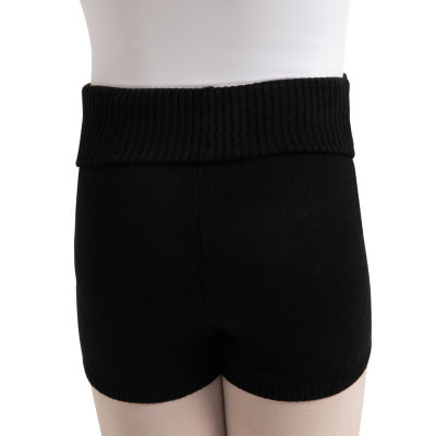 Capezio Girls Foldover Dance Shorts