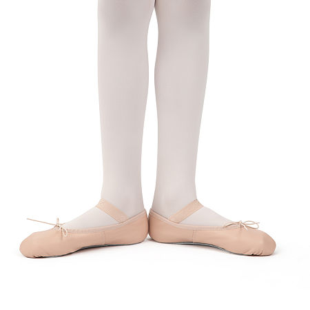 Capezio Girls Daisy Ballet Shoes, 1 Wide, Pink