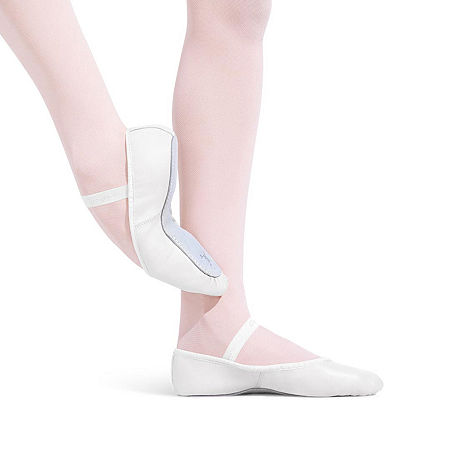 Capezio Girls Daisy Ballet Shoes, 11 Narrow, White