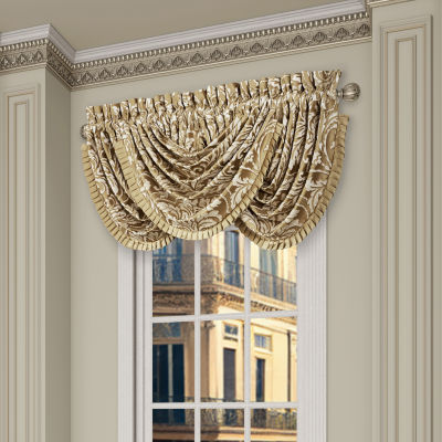 Queen Street Augustina Rod Pocket Waterfall Valance