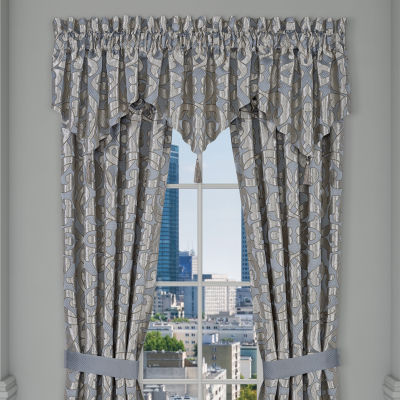 Queen Street Bacoli Rod Pocket Energy Saving Light-Filtering Set of 2 Curtain Panel